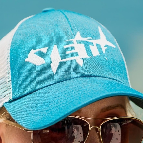 NWT YETI Tarpon Trucker Hat (teal) - Picture 3 of 3